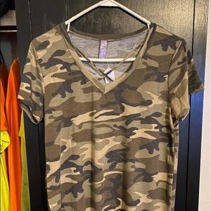 Camo Boutique Top